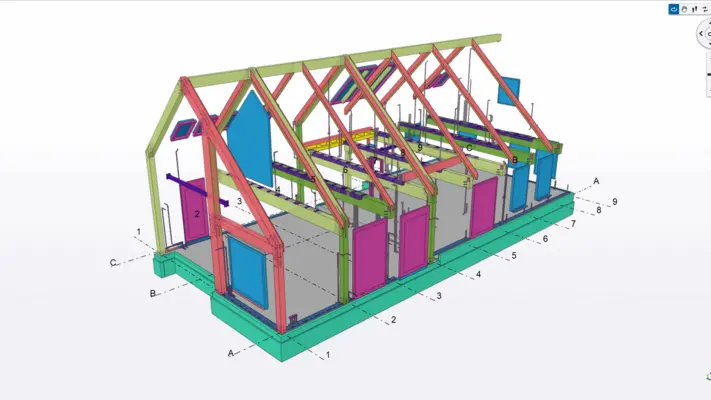 Image from Abcoude gallery. Timber Structure building.